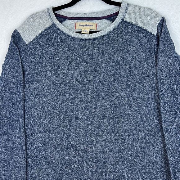 Tommy Bahama Men’s Sweater Blue Gray Size Medium - Picture 2 of 10
